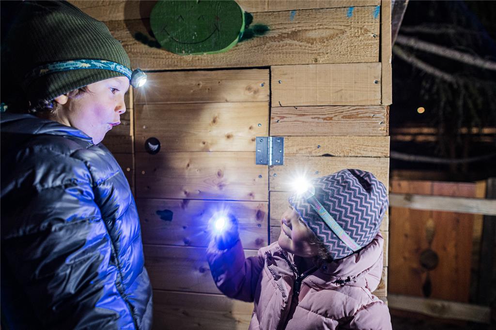 Ledlenser Kidled 4R, Zelena/vijolična, Otroška naglavna svetilka
