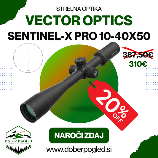 Vector Optics Sentinel-X Pro 10-40x50