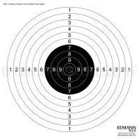 Uprint Pistol Target 52x52 cm